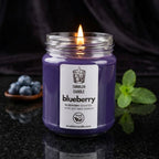 The Jar Gallery No: 04 - Blueberry Candle - Yaban Mersini Kokulu Soya Mum