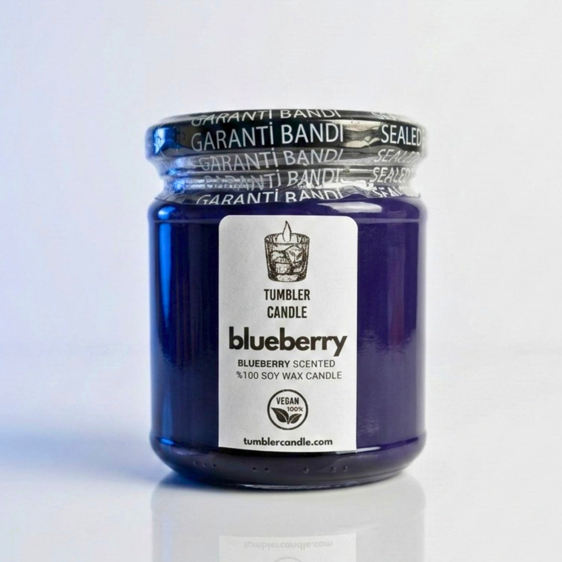 The Jar Gallery No: 04 - Blueberry Candle - Yaban Mersini Kokulu Soya Mum