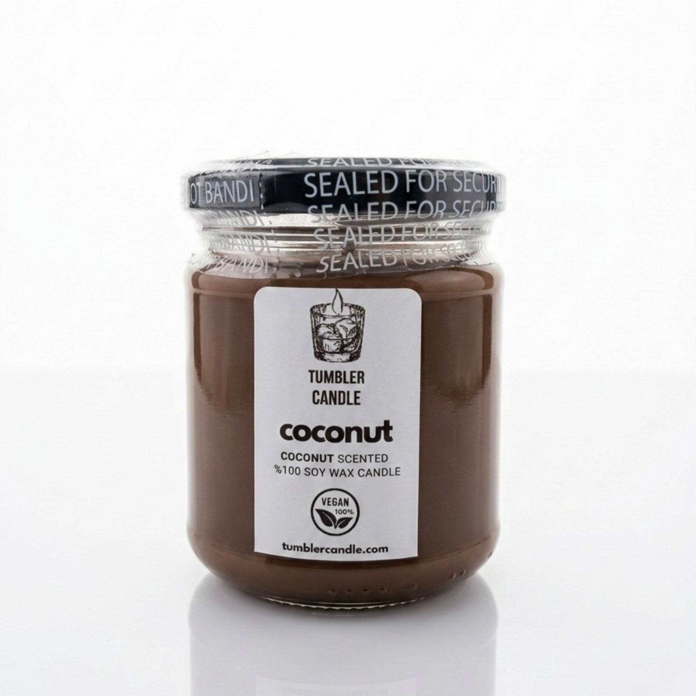 The Jar Gallery No: 01 - Coconut Candle - Hindistan Cevizi Kokulu Soya Mum