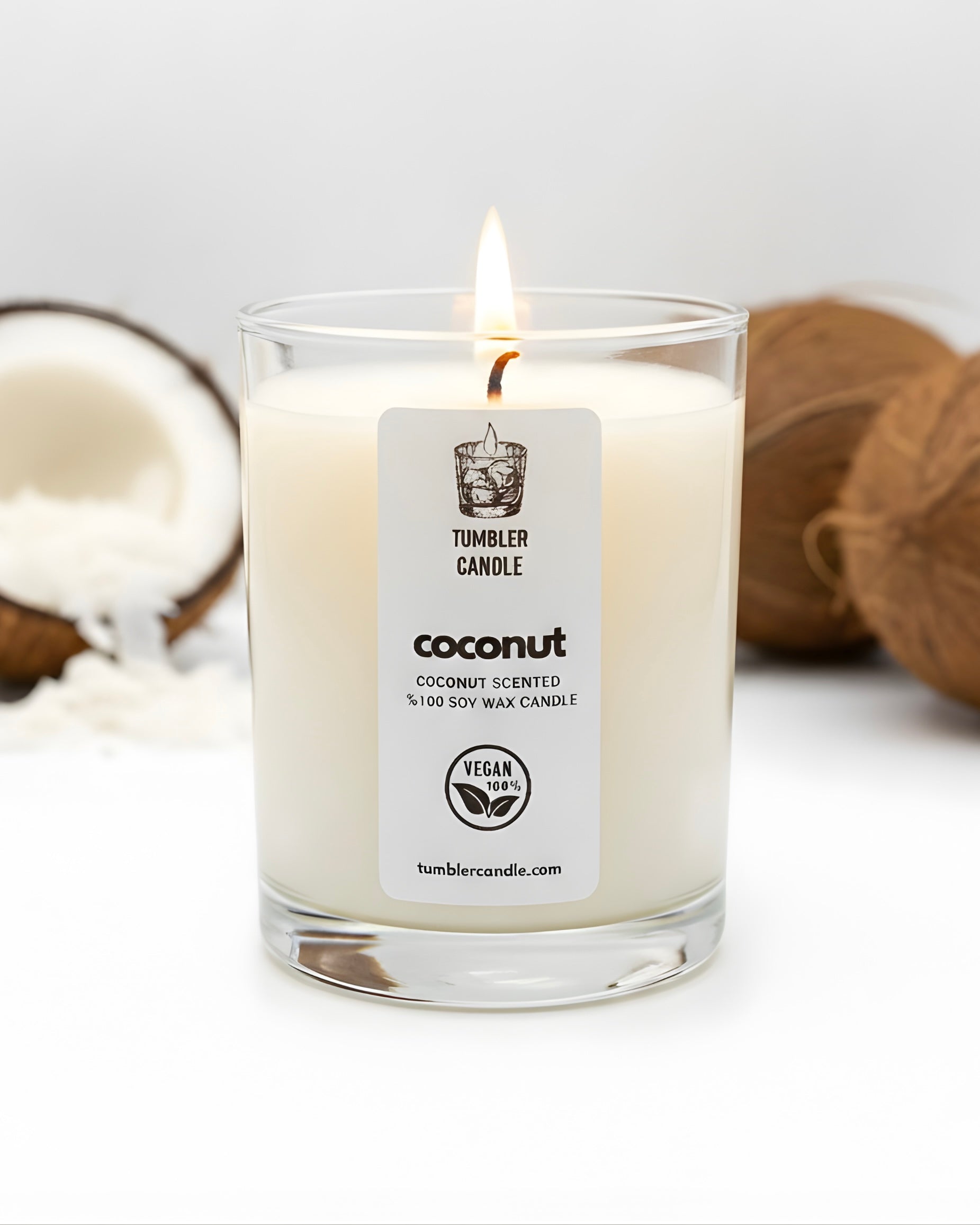 Tropical Coconut - Hindistan Cevizi Kokulu Soya Mum