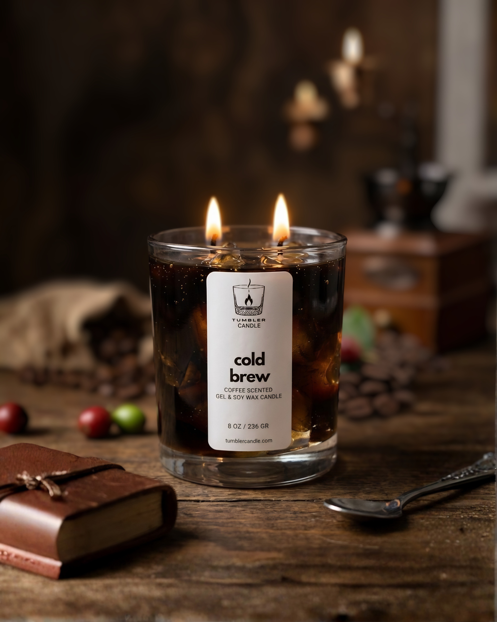 Cold Brew - Kahve Kokulu Jel Mum