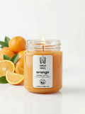 The Jar Gallery No: 03 - Orange Candle - Portakal Kokulu Soya Mum - 150 ml