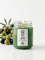 The Jar Gallery No: 02 - Olive Candle - Zeytin Kokulu Soya Mum - 150 ml