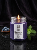 The Jar Gallery No: 04 - Blueberry Candle - Yaban Mersini Kokulu Soya Mum - 150 ml
