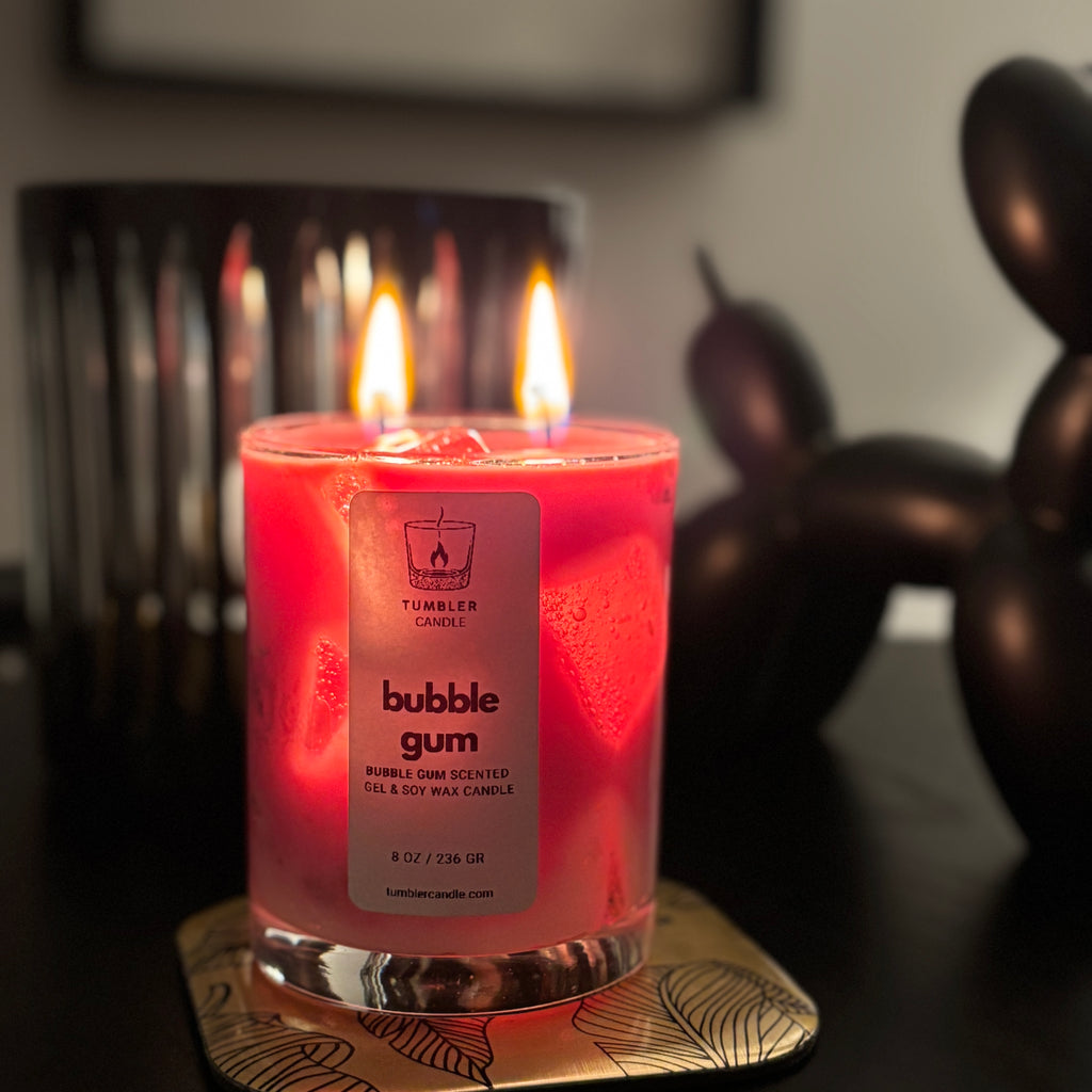 Bubble Gum - Sakız Kokulu Soya Mum