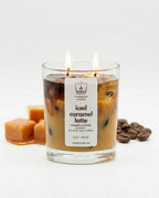 Iced Caramel Latte - Kahve ve Karamel Kokulu Soya Mum