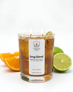 Long Island - Portakal ve Lime Kokulu Jel Mum