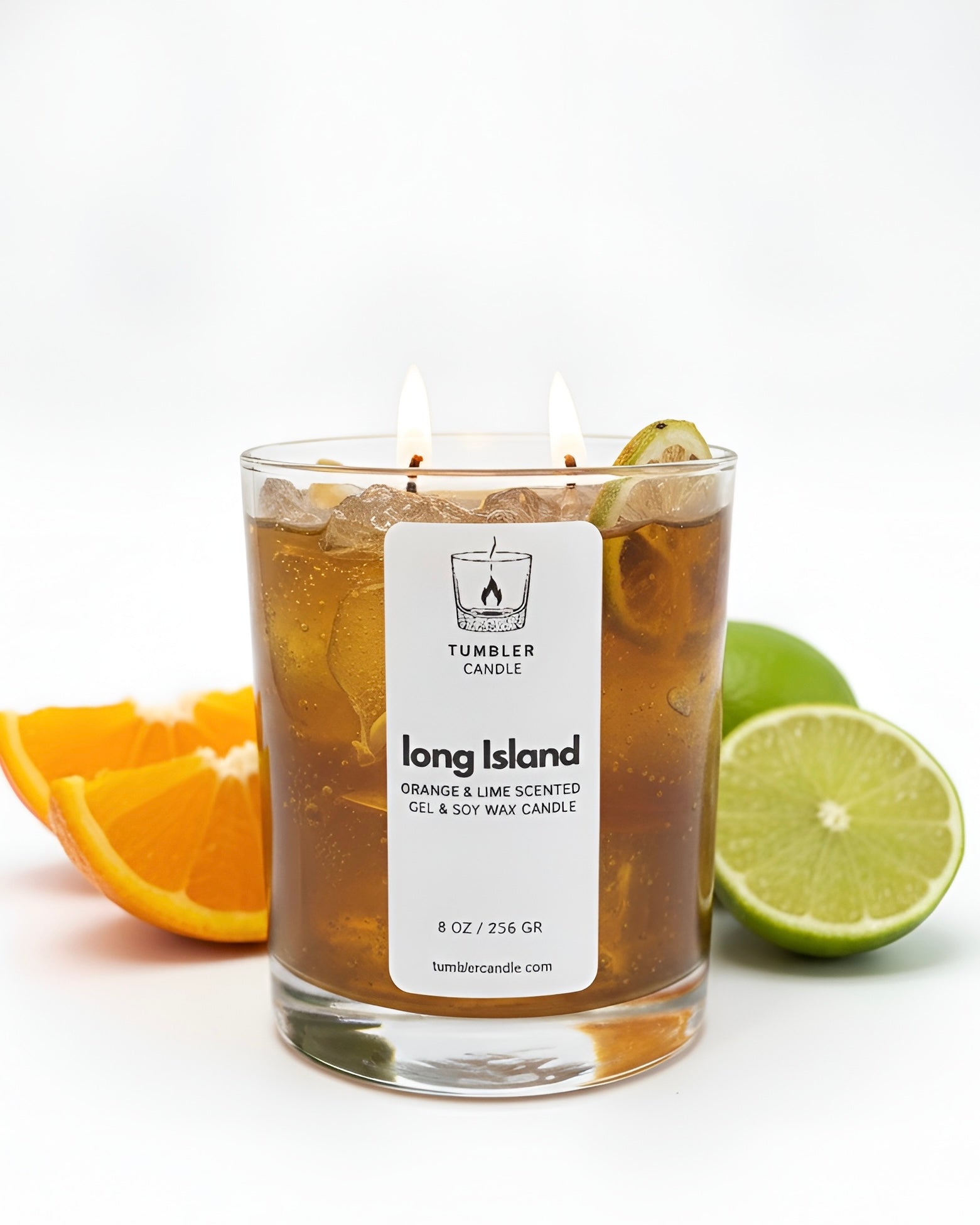 Long Island - Portakal ve Lime Kokulu Jel Mum