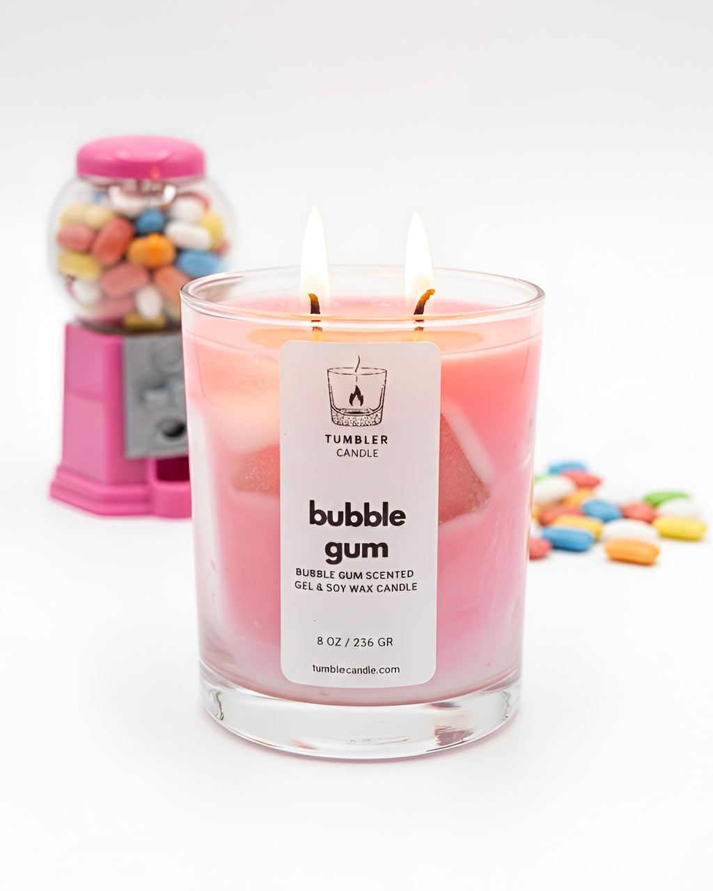 Bubble Gum - Sakız Kokulu Soya Mum