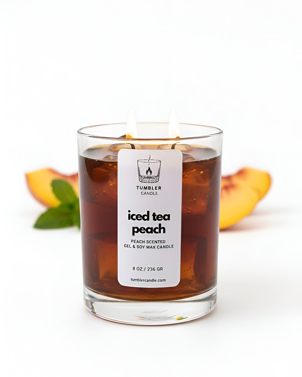 Iced Tea Şeftali - Şeftali Kokulu Jel Mum
