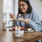 Raspberry Cheesecake - Frambuaz Cheesecake Kokulu Soya & Jel Mum