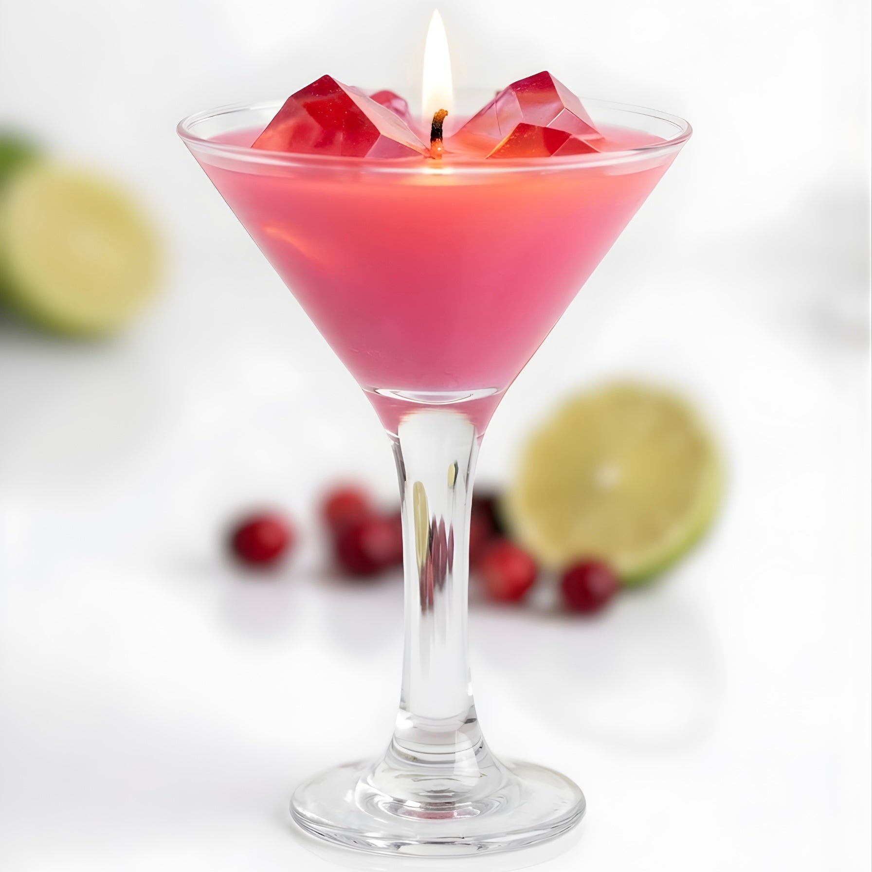 Cosmopolitan - Böğürtlen ve Limon Kokulu Jel Mum