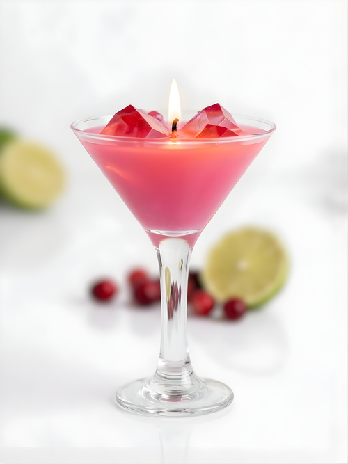 Cosmopolitan - Böğürtlen ve Limon Kokulu Jel Mum