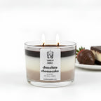 Chocolate Cheesecake - Çikolatalı Cheesecake Kokulu Soya & Jel Mum