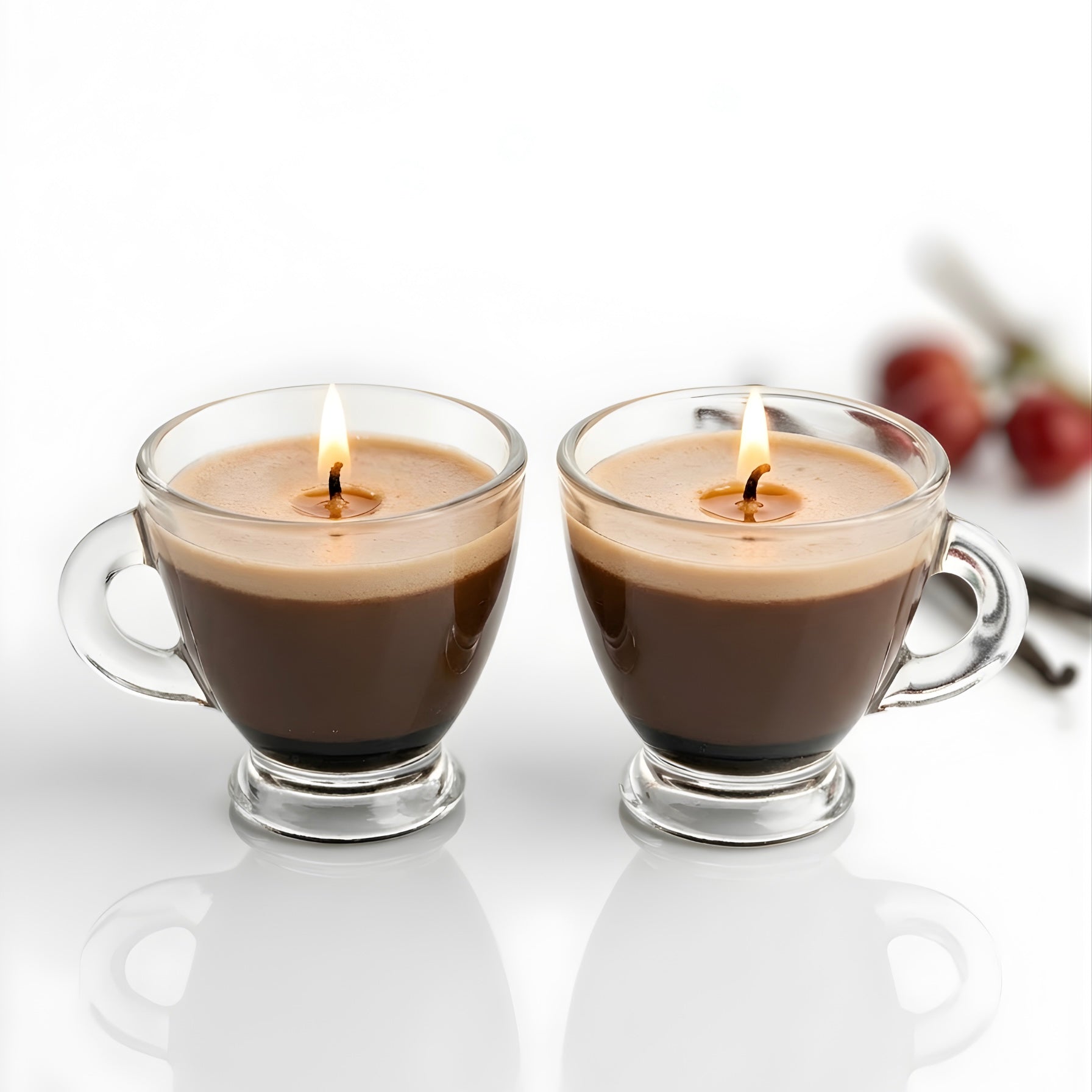 Espresso - Mini 2'li Set Kahve Kokulu Soya Mum