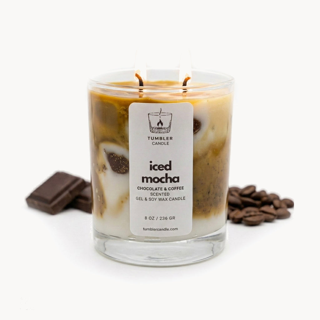 Iced Mocha - Kahve ve Çikolata Kokulu Soya Mum