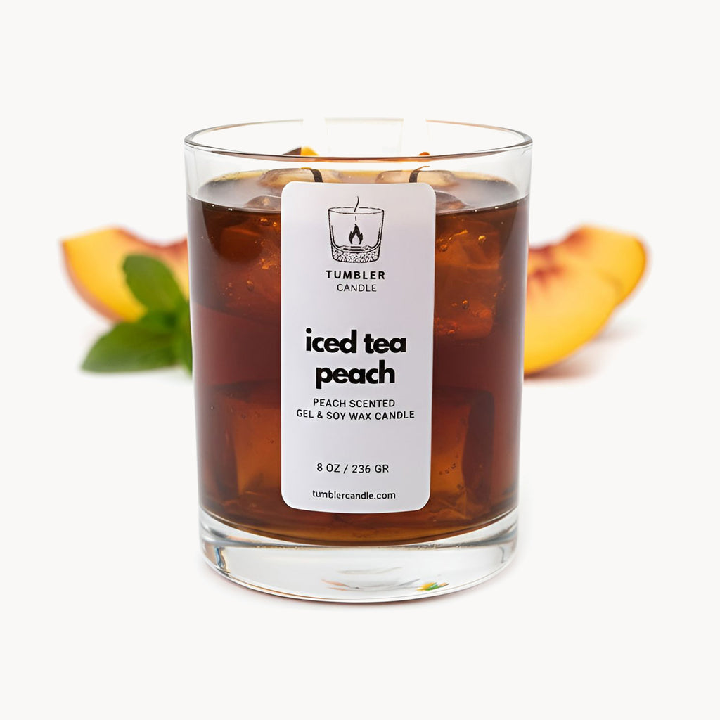Iced Tea Şeftali - Şeftali Kokulu Jel Mum