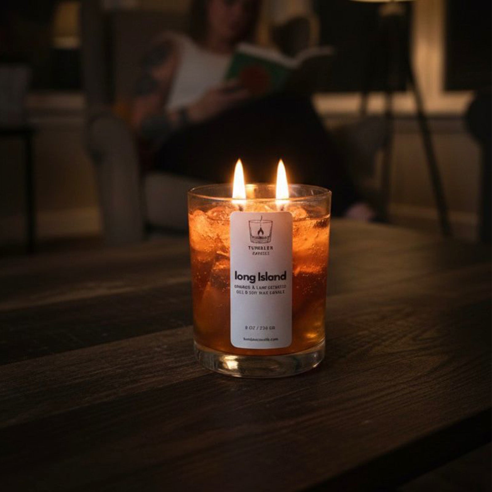 Long Island - Portakal ve Lime Kokulu Jel Mum