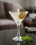 Martini - Zeytin, Portakal ve Limon Kokulu Jel Mum