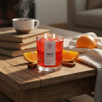 Negroni - Portakal ve Tarçın Kokulu Jel Mum