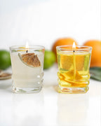 Tequila - Mini 2'li set - Portakal, Limon ve Tarçın Kokulu Jel Mum