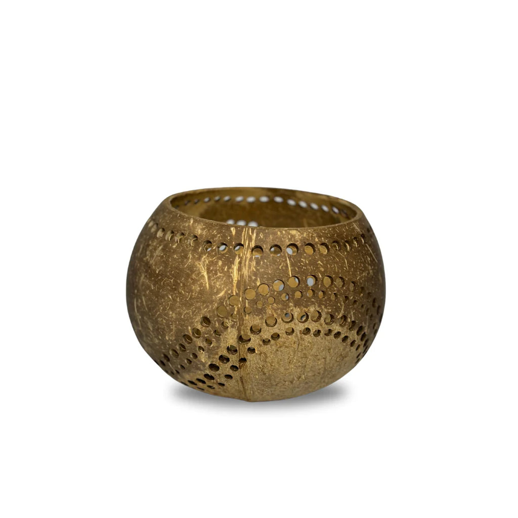 Hindistan Cevizi Kabuğu Mumluk - No:1